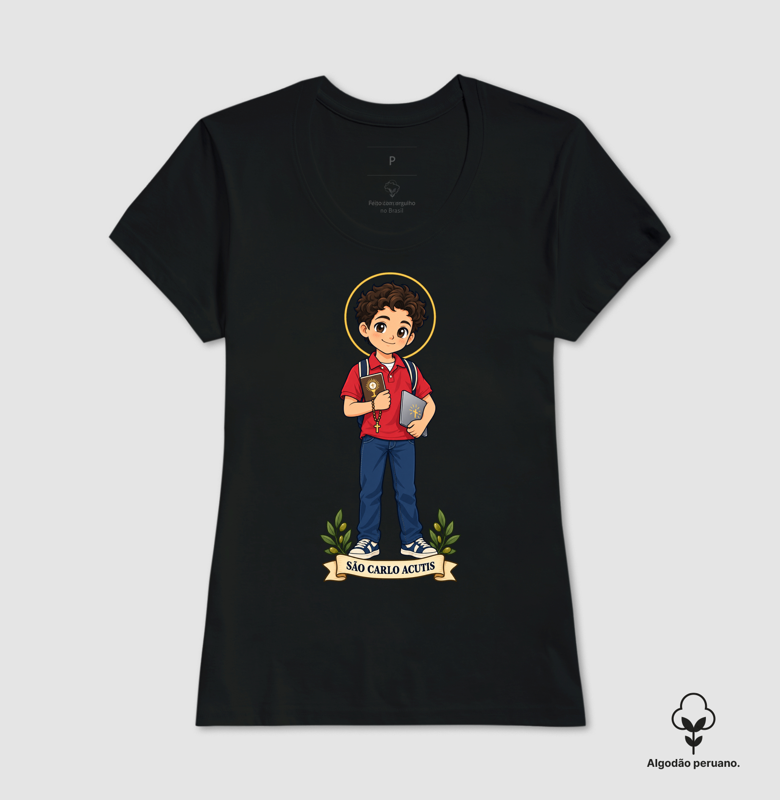 São Carlo Acutis - estilo chibi - Imagem 6