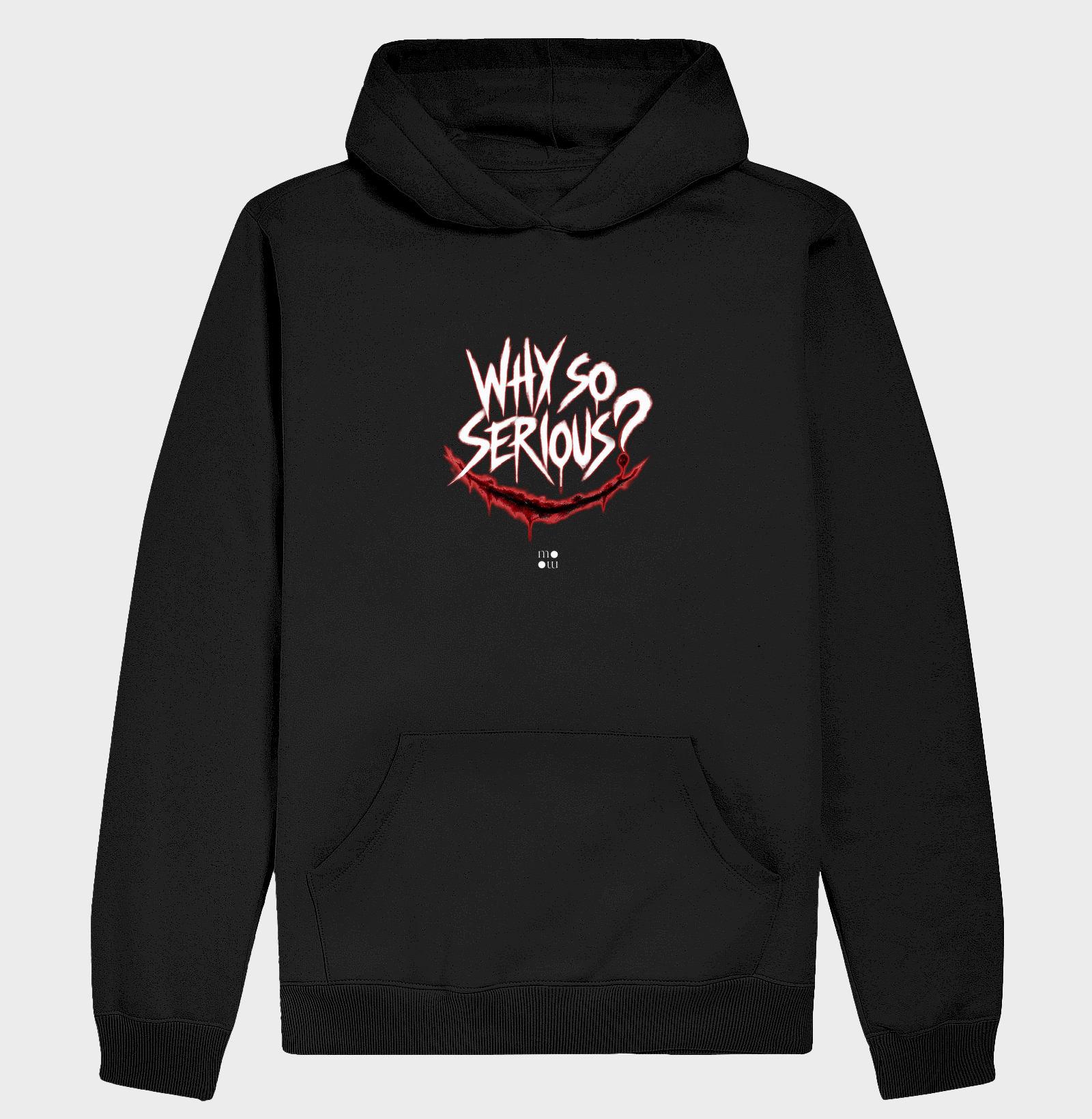 Why So Serious? Hoodie Moletom - Imagem 2
