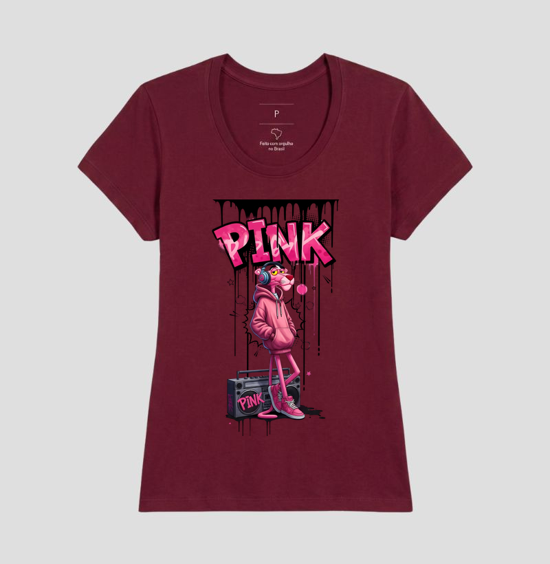 Camiseta Pantera Cor de Rosa Rap - Imagem 19