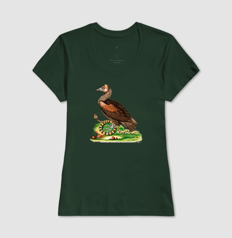 Camiseta Abutre e Serpente — História Natural do Século XVIII - Imagem 14