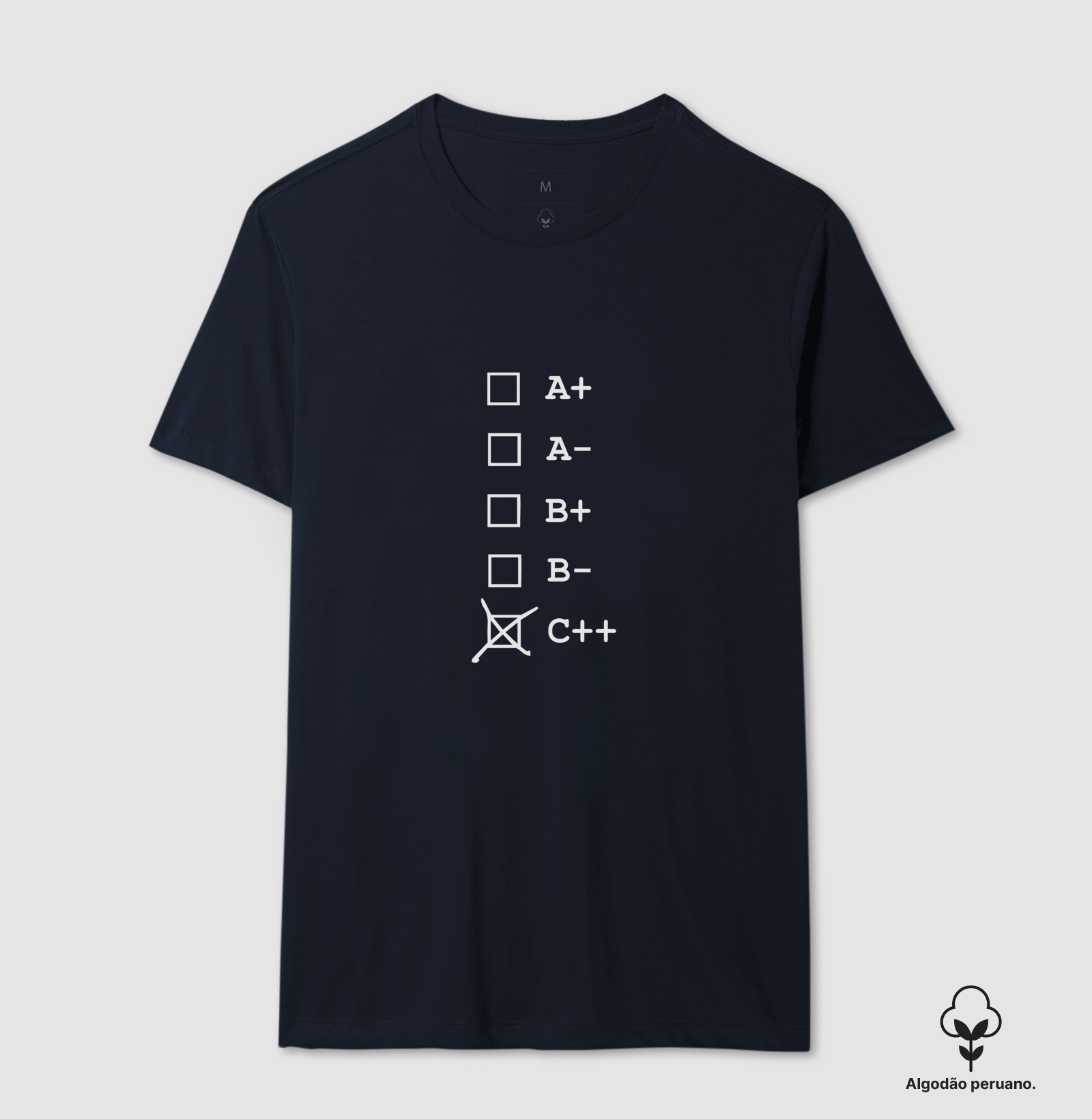 Camiseta Premium - C++ Tipo Sanguíneo