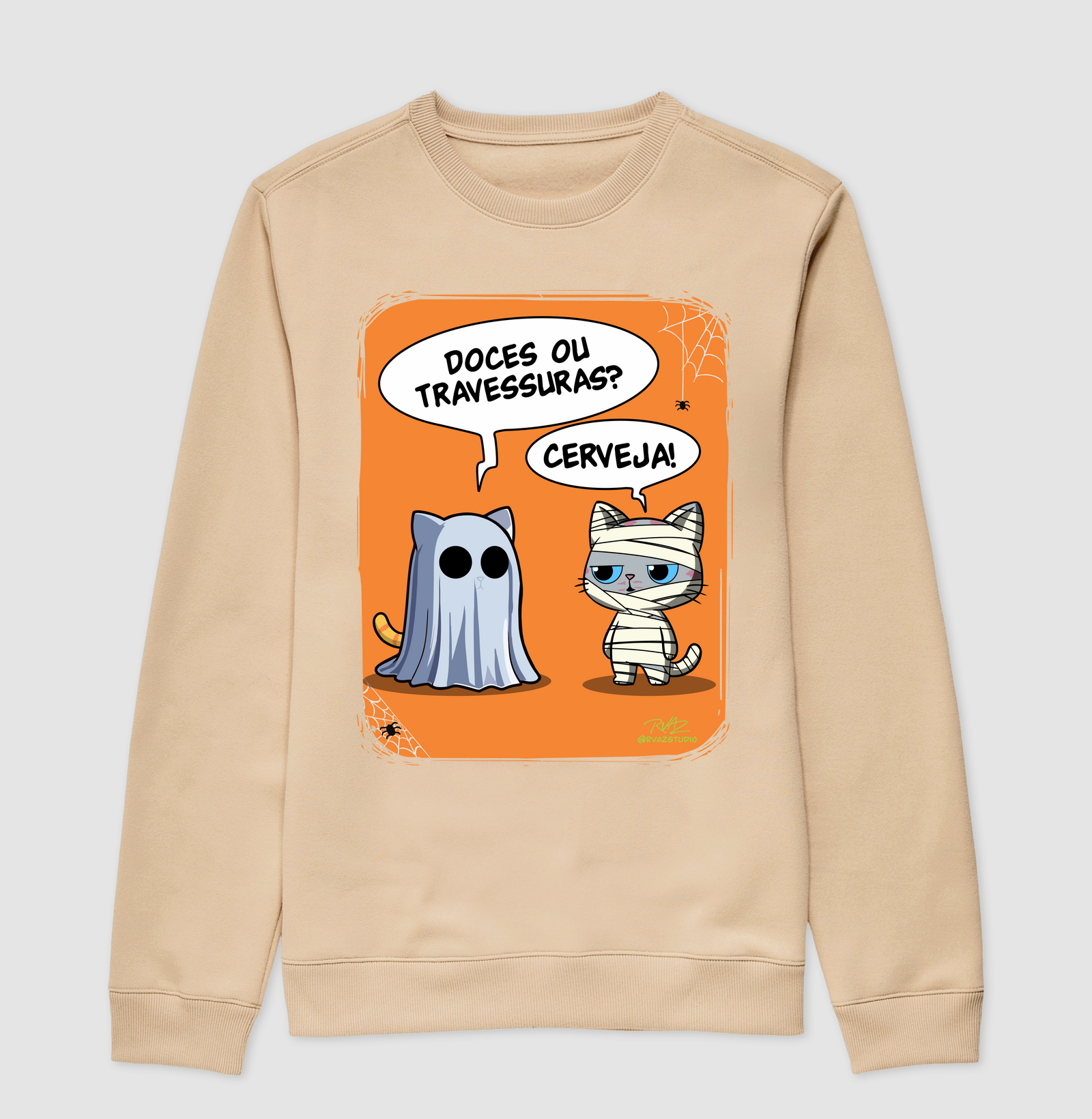 Camiseta Gato Sincero Halloween - Imagem 3