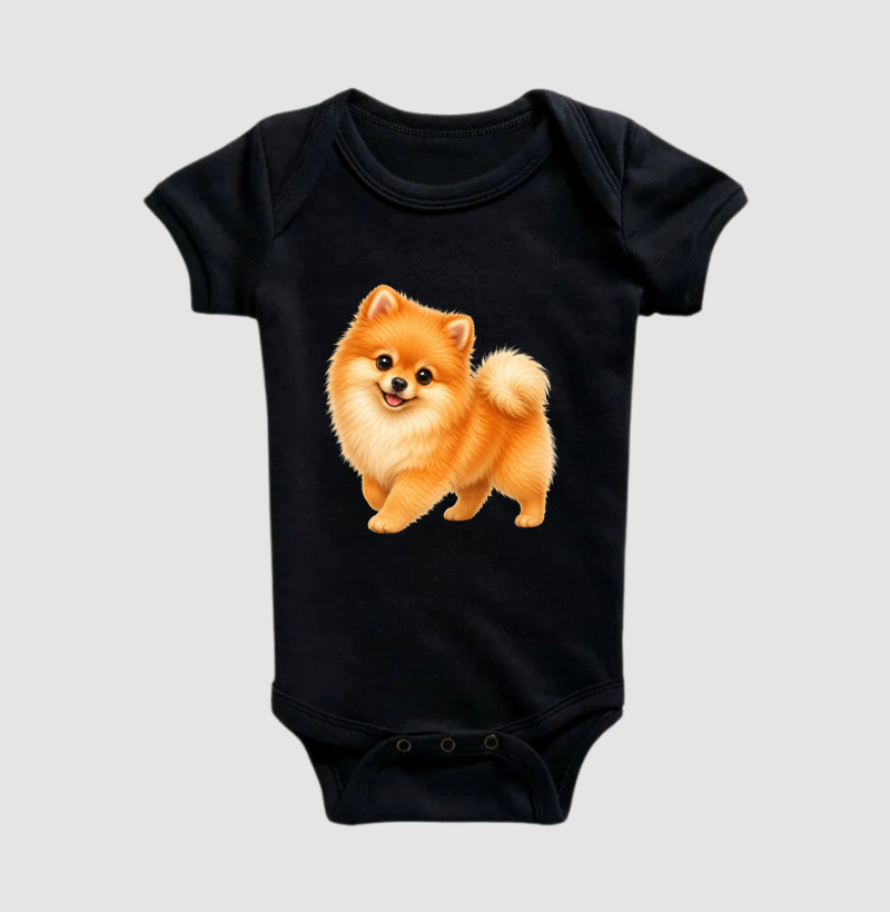Pomerânia (Spitz Alemão) Laranja - Desenho Animado - Imagem 2