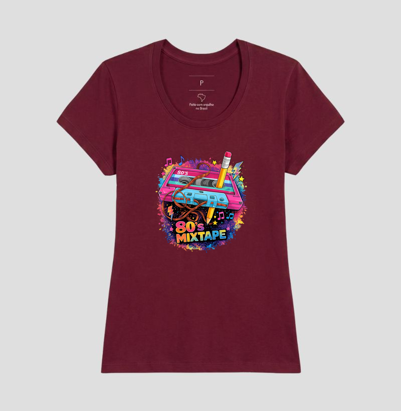 Camiseta Mix Tape Retro - Imagem 19