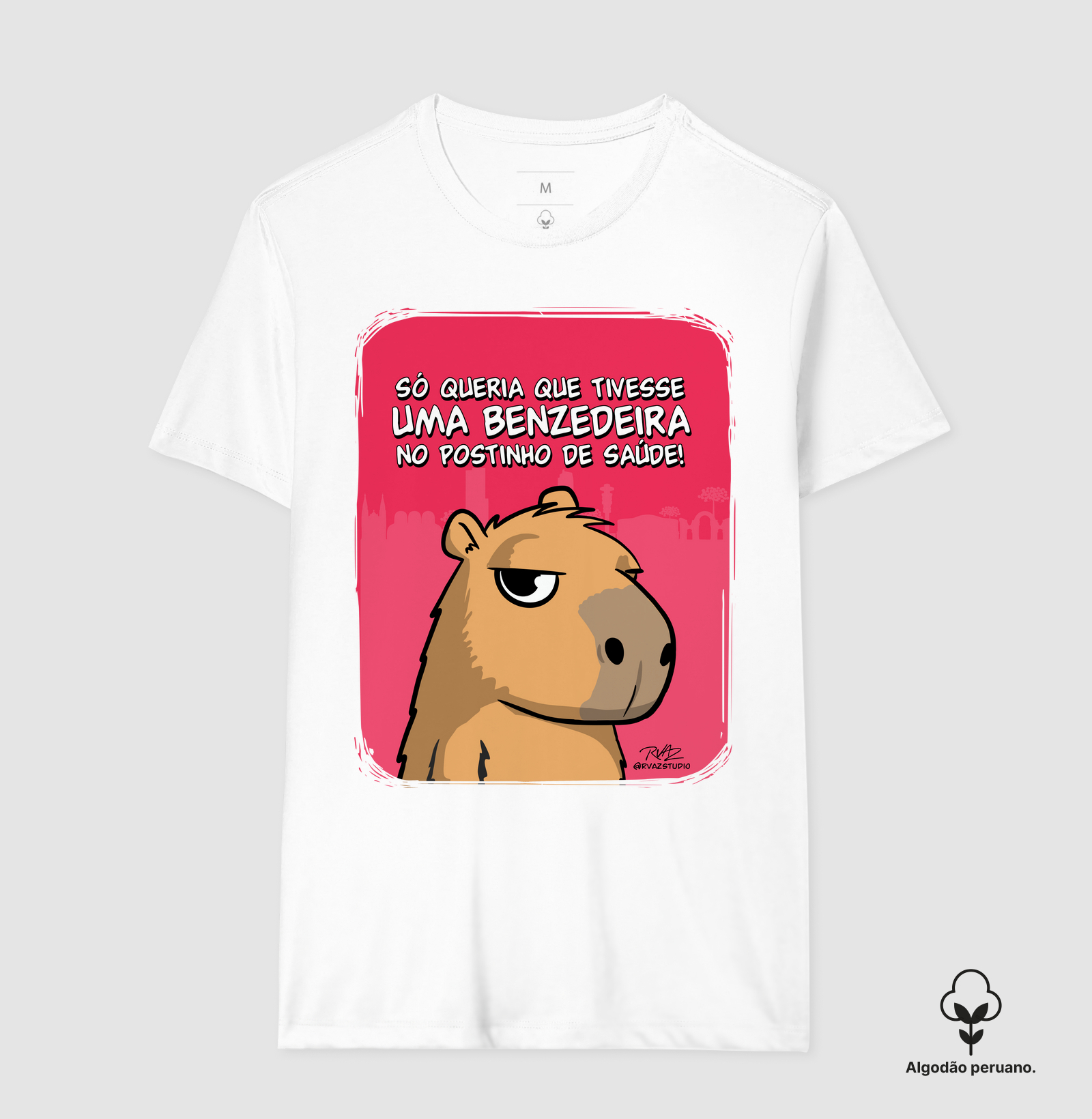 Camiseta Capivara Benzedeira - Imagem 7
