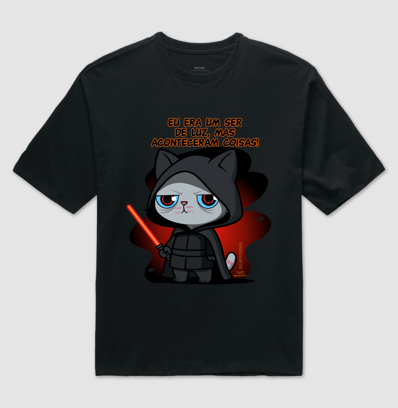 Camiseta Gato Sincero coisas - Imagem 2