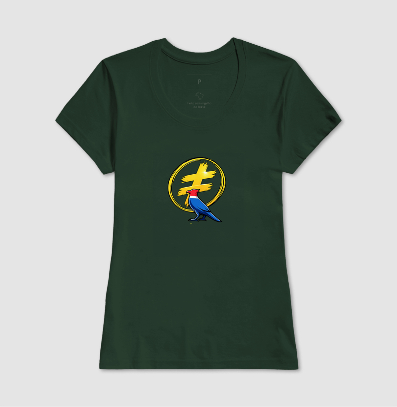 Camiseta com estampa “≠” e pássaro colorido — símbolo de diversidade e liberdade. Um manifesto de orgulho e inclusão para quem acredita na força das diferenças. - Imagem 13
