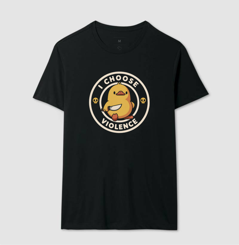 Camiseta I Choose Violence - Imagem 2