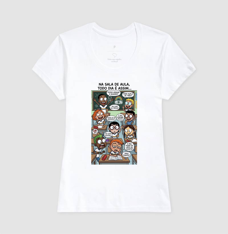 Camiseta Unissex Algodão Todo Dia É Assim - Imagem 7