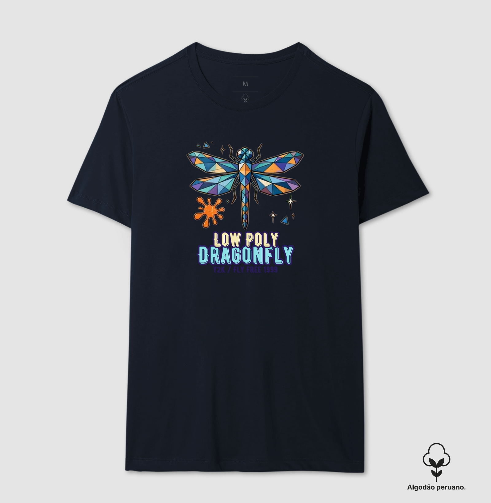 Camiseta Y2K Low Poly Dragonfly - Imagem 4