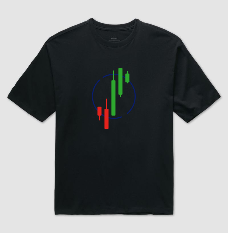 Camiseta Trader Gráfico de Resistência - Imagem 2