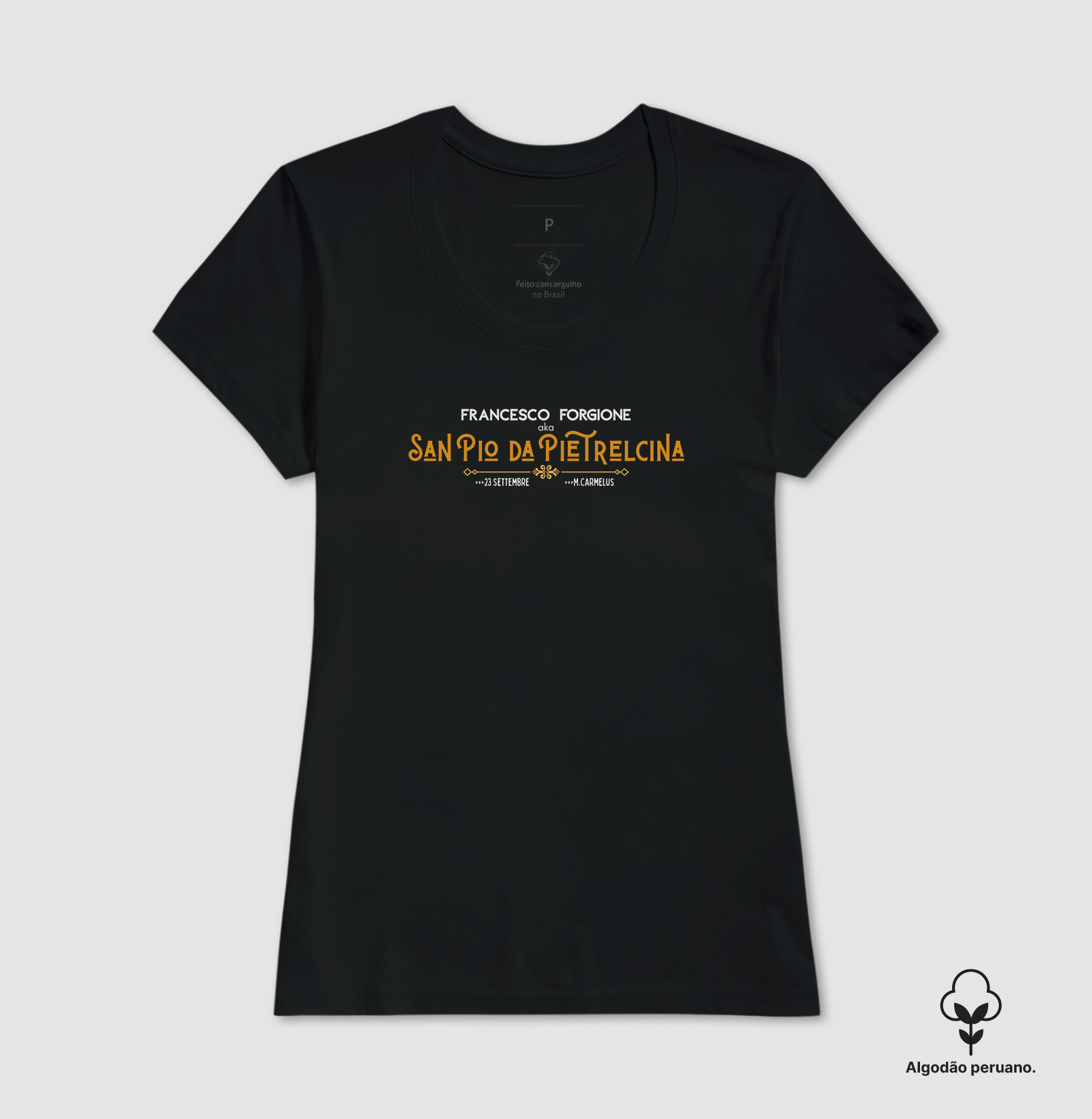 Camiseta Padre Pio - Imagem 3