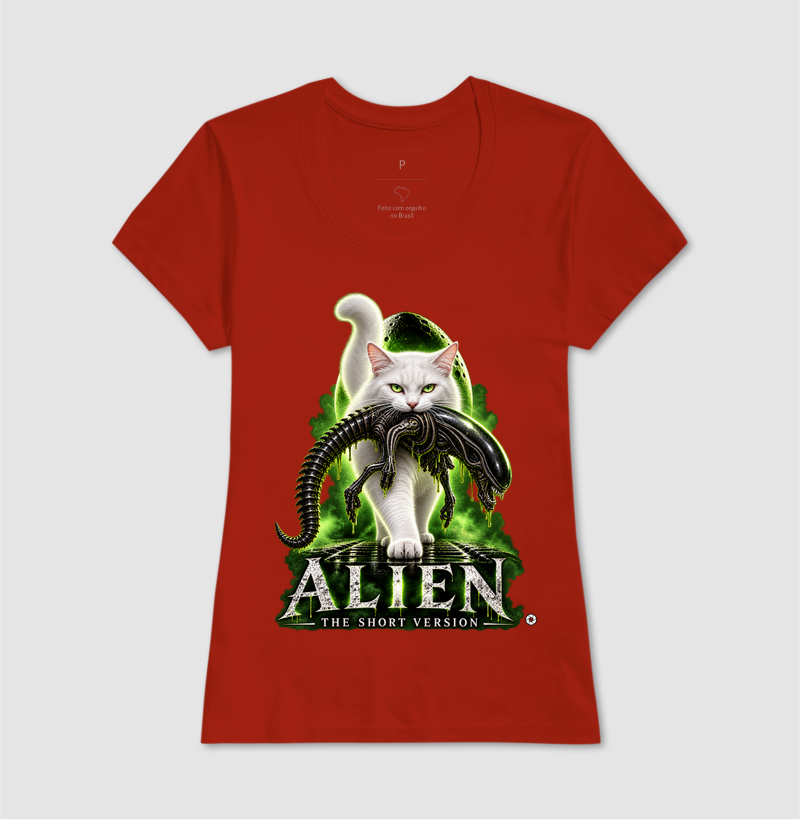 Alien – The Short Version Gatos (branquinho) - Imagem 11