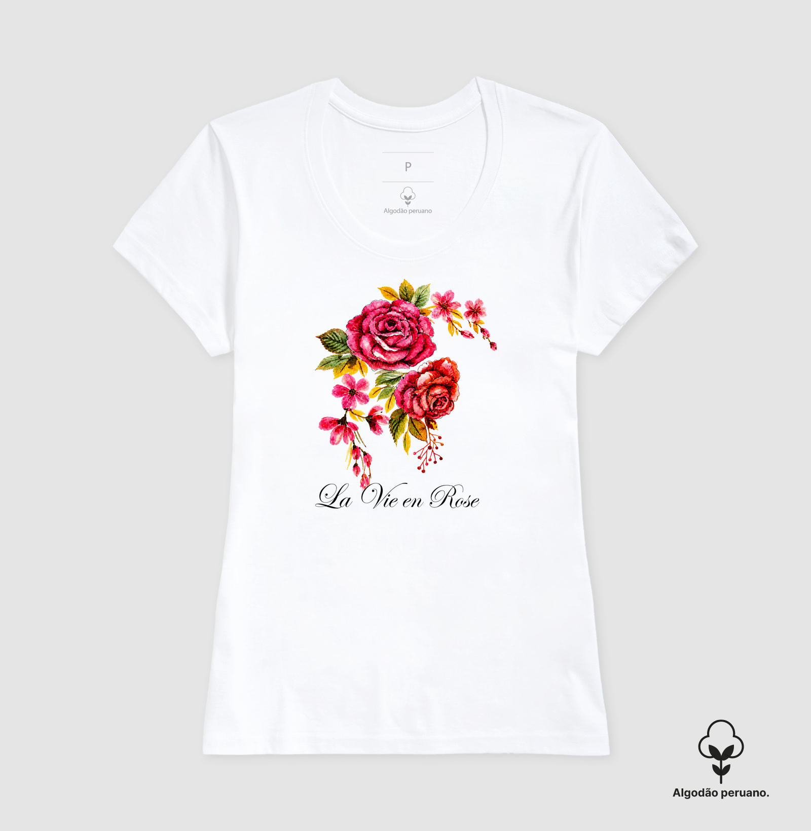 Camiseta La Vie en Rose - Imagem 8