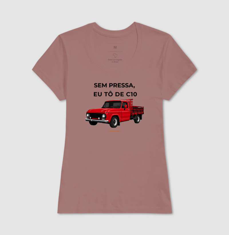 Sem pressa, eu tô de C10 - vermelha - Imagem 17