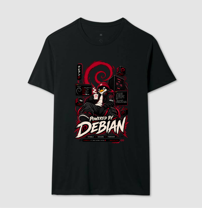 Powered by Debian — Stable, Secure, Forever - Imagem 2