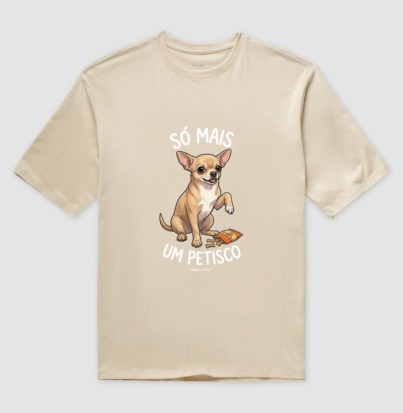 CAMISETA OVERSIZED CHIHUAHUA PETISCO - Imagem 3