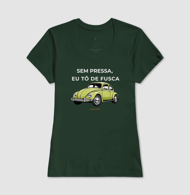 Sem pressa, eu tô de fusca - Verde abacate - Imagem 13