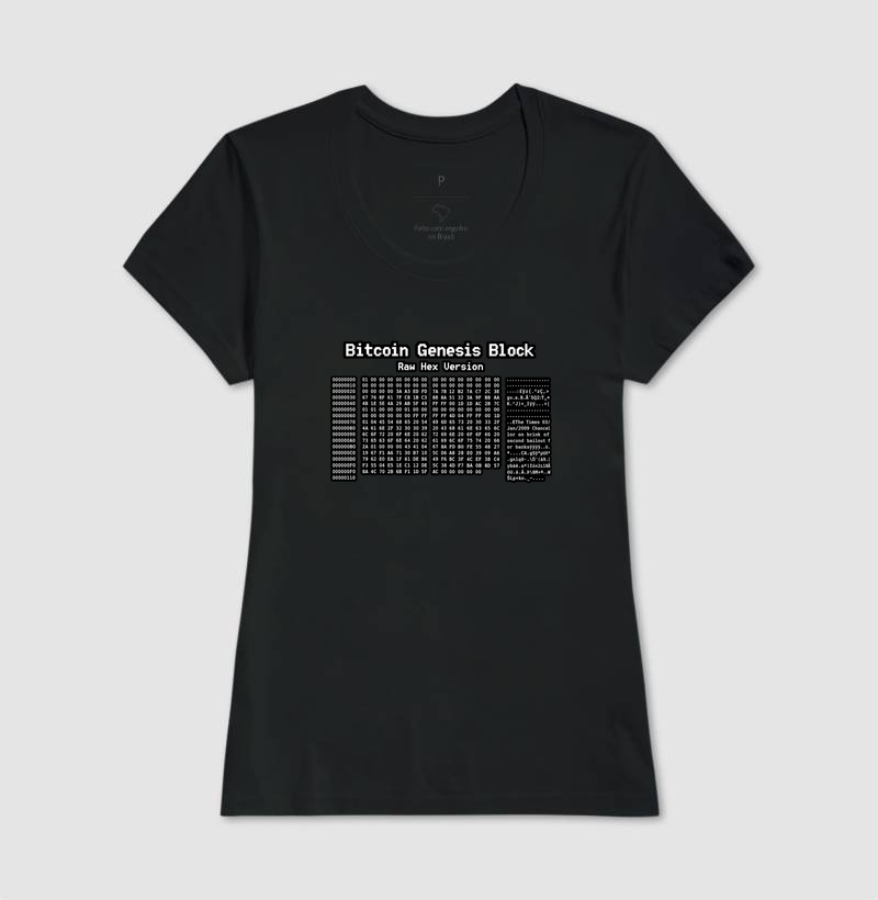 Camiseta Bitcoin Genesis Block - Imagem 5