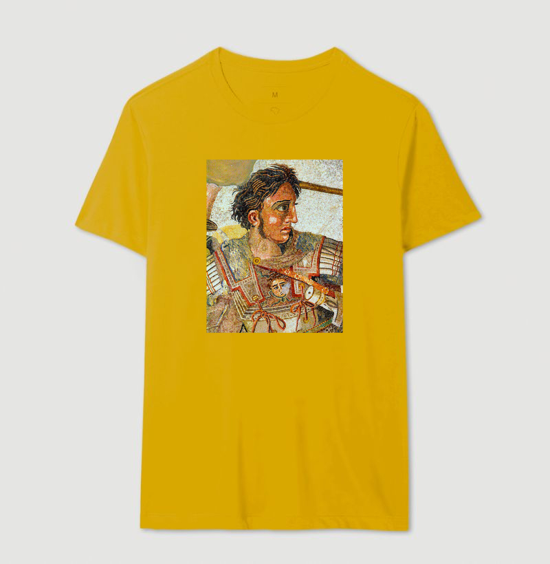 Alexandre, o Grande — Mosaico de Pompeia - Imagem 7