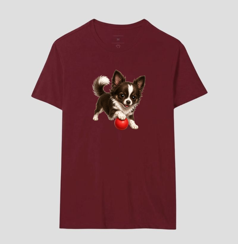 Chihuahua Pelo Longo Marrom - Desenho Animado - Imagem 18