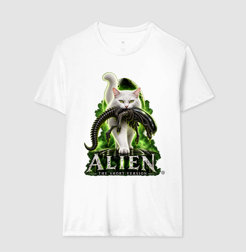 Alien – The Short Version Gatos (branquinho) - Imagem 4