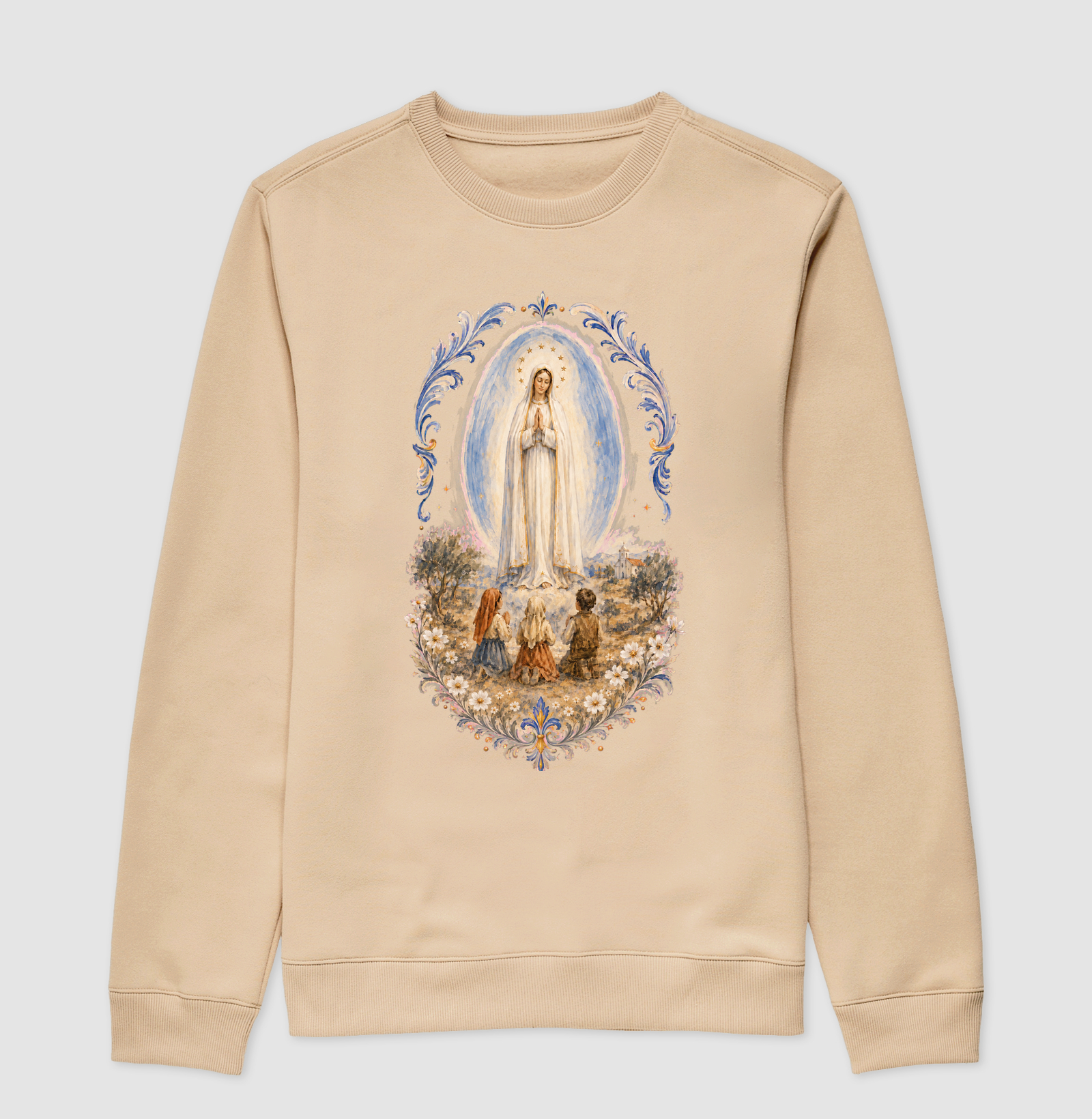 Nossa Senhora de Fátima e os Pastorinhos - Imagem 3