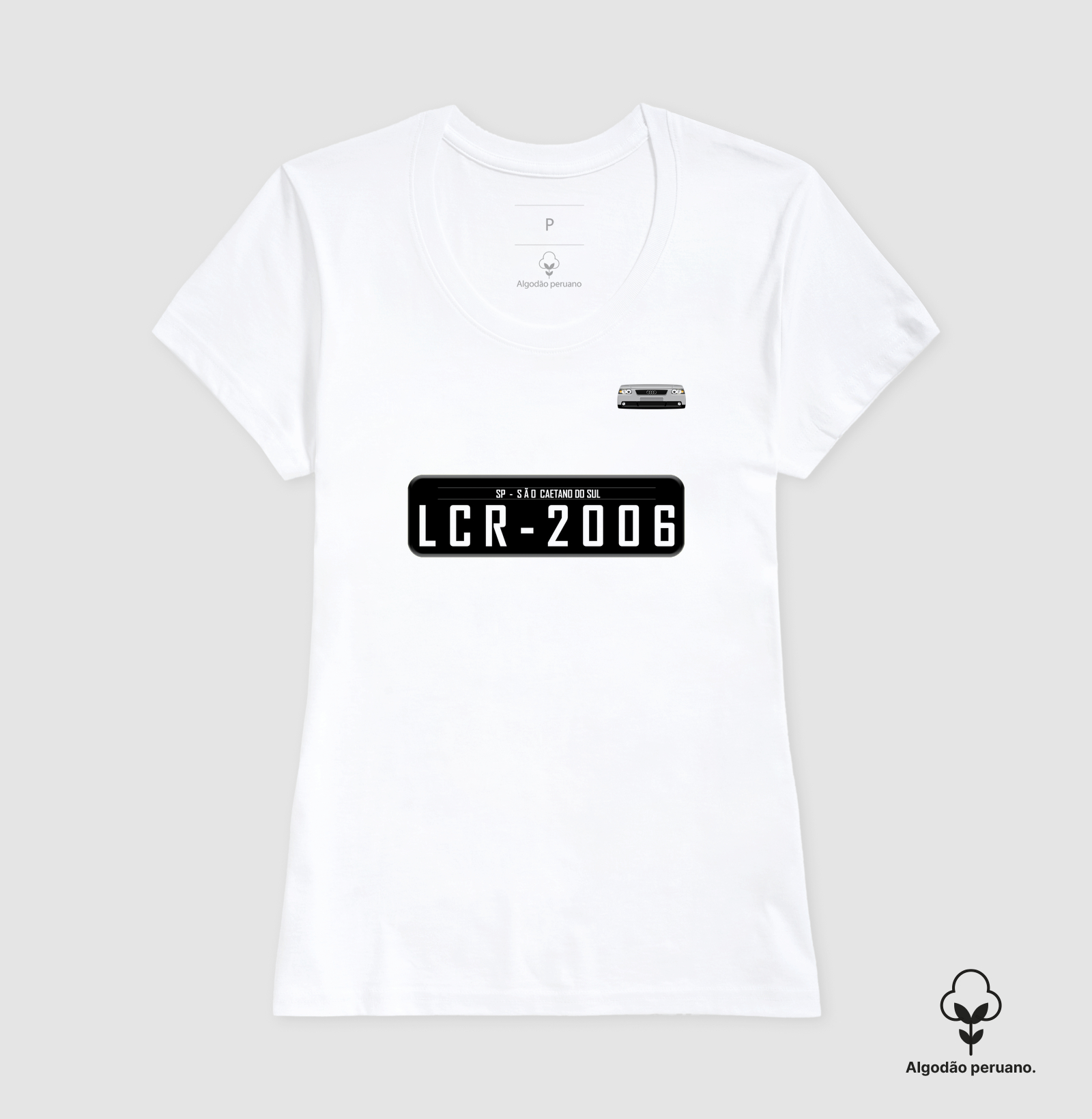 Camiseta Placa Ano Mascimento Audi - Imagem 6