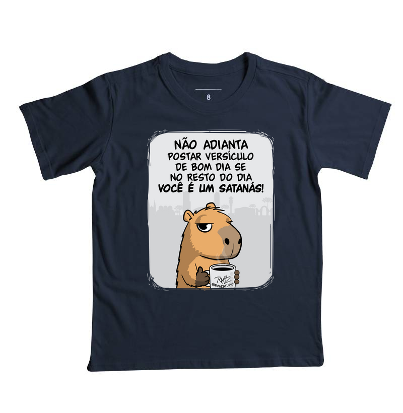 Camiseta Capivara Você é um Satanás - Imagem 5