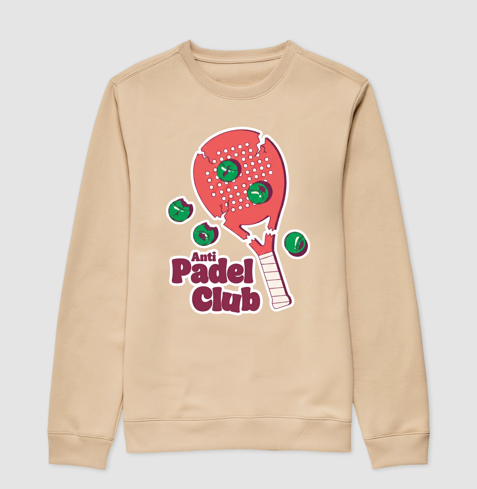 Camiseta Anti Padel Club Raquete Quebrada - Imagem 3