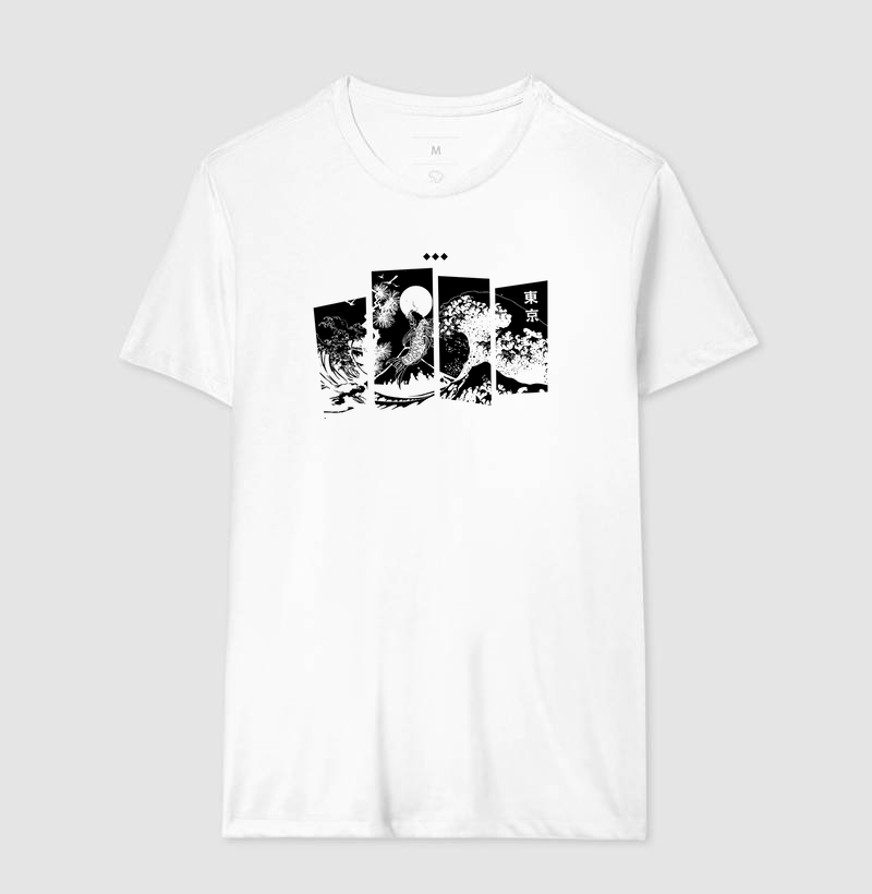 Camiseta Kanagawa Koi - Imagem 4