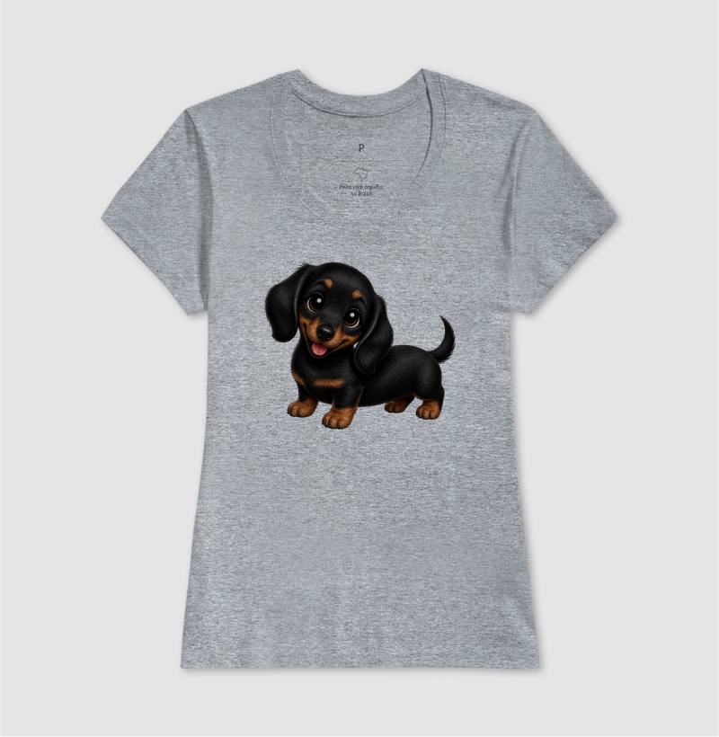 Dachshund Preto - Desenho Animado - Imagem 9