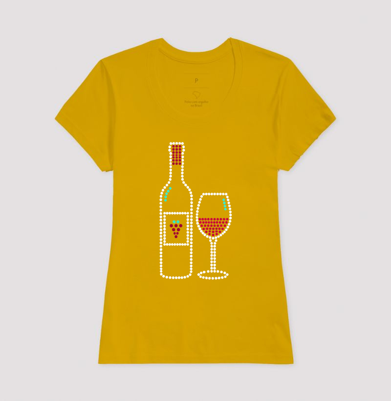 Vinho e Taça de Bolinhas - Imagem 11
