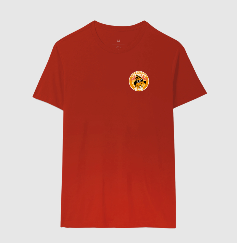 Camiseta Everything is Fine Dog Meme - Imagem 10