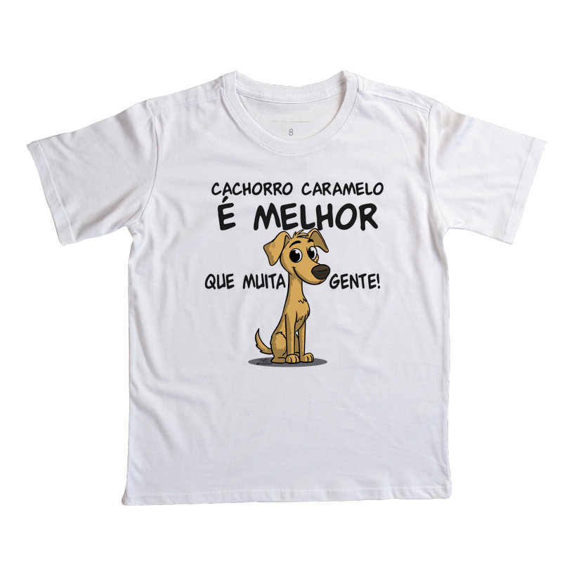 Camiseta Cachorro Caramelo - Imagem 2