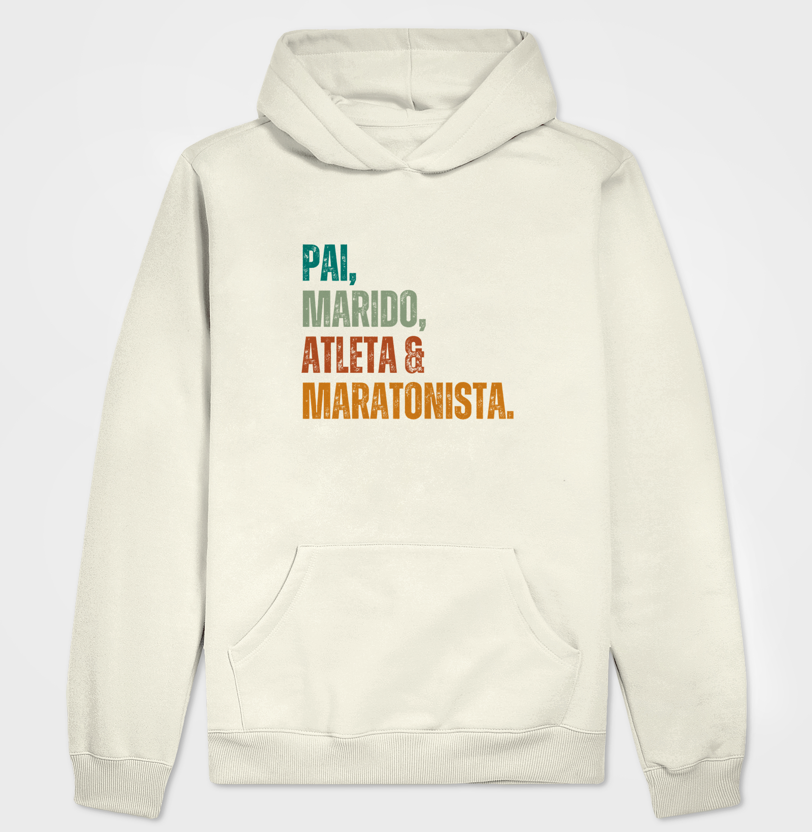 Hoodie Moletom Corrida - Pai, Marido, Atleta e Maratonista - Imagem 3