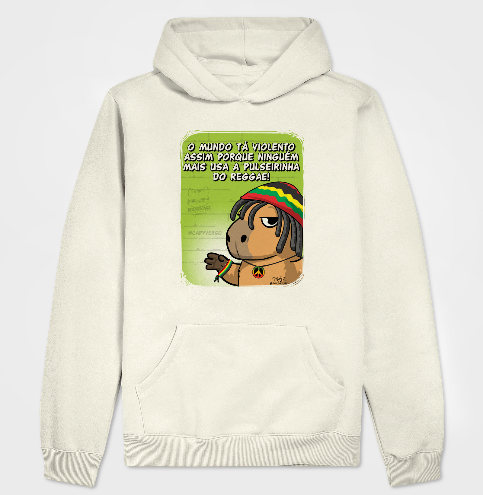 Camiseta Capivara Reggae - Imagem 3