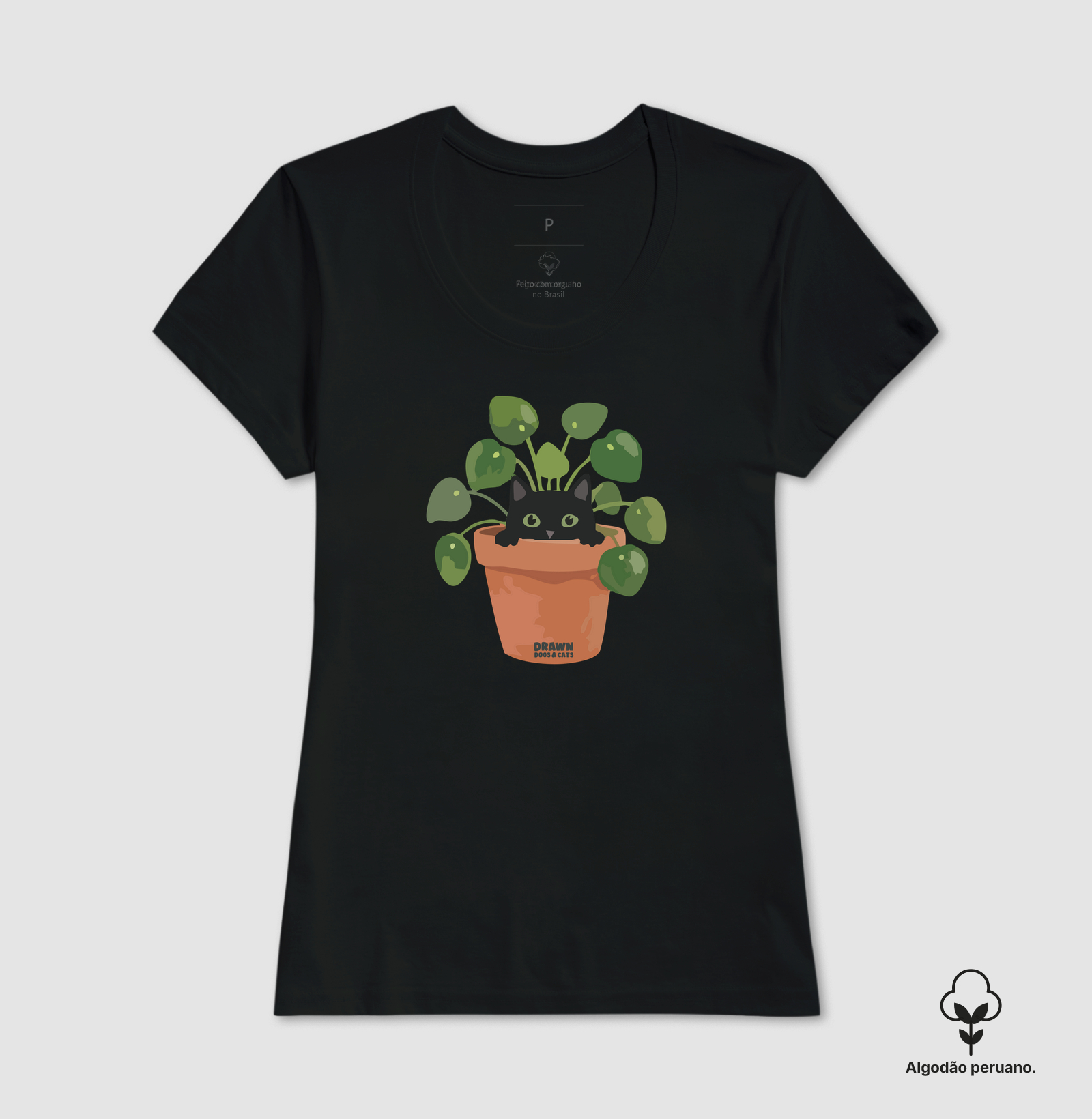 Gato preto dentro do vaso de planta - Imagem 5