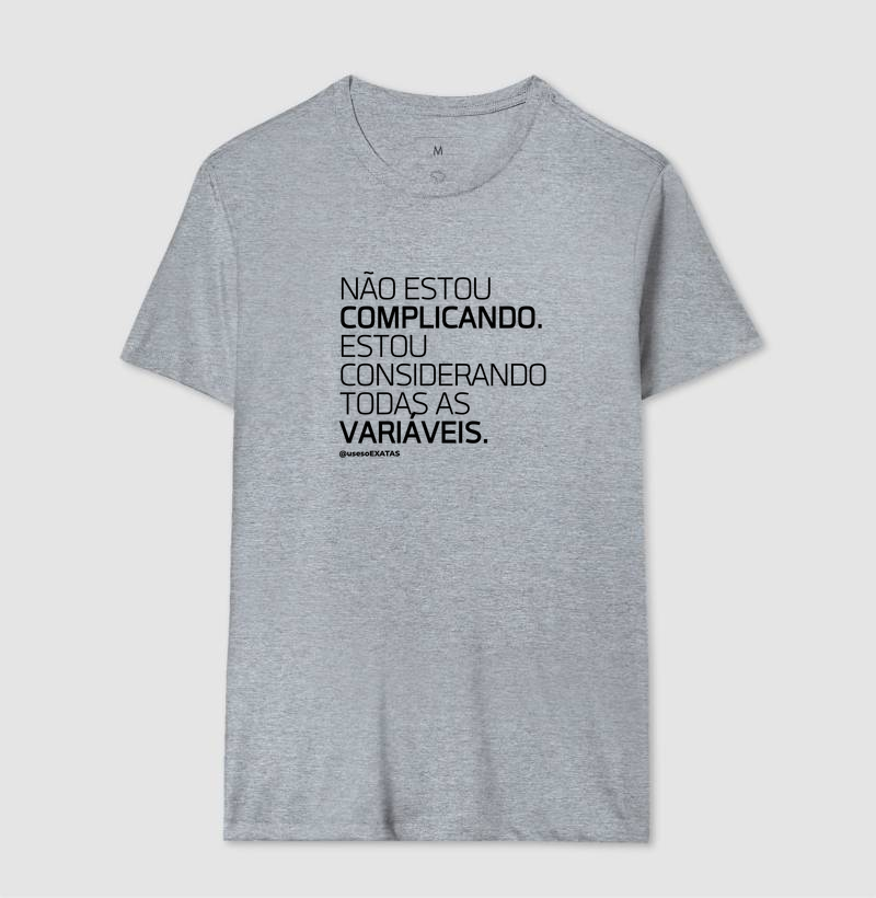 Camiseta Todas as Variáveis - Imagem 8