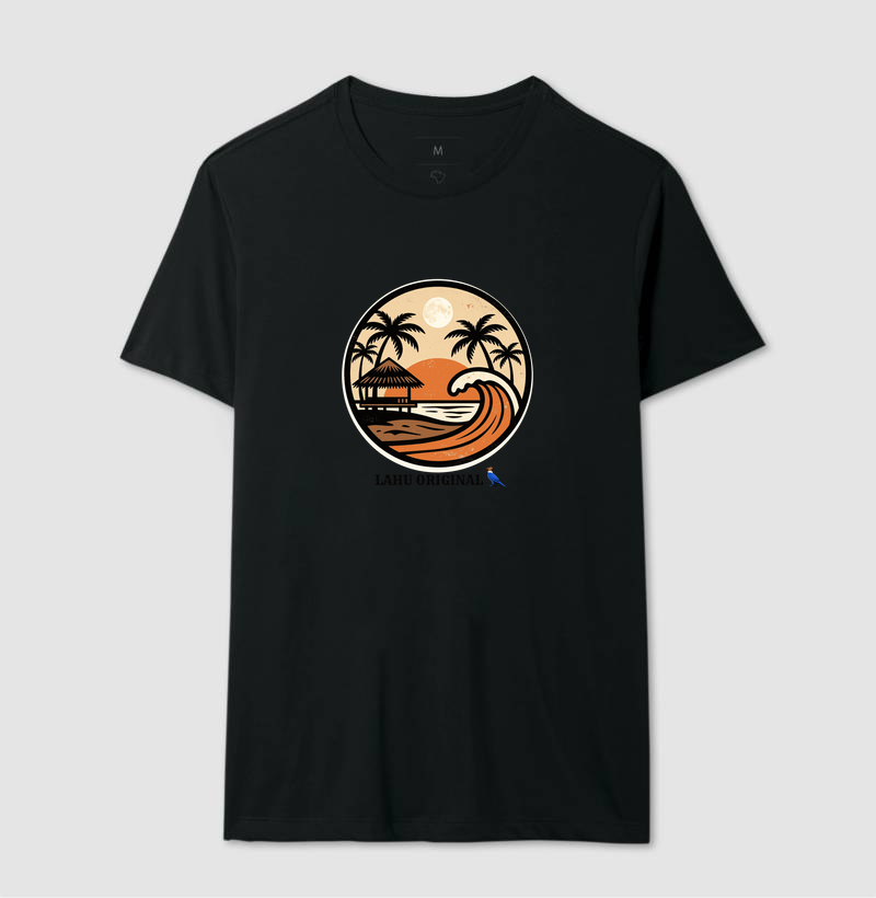 “Vista o pôr do sol, o som das ondas e o charme do Nordeste com a estampa Lahu Original. Um design que carrega o calor, a beleza e a alma das praias brasileiras — feita para quem vive o verão o ano inteiro.” - Imagem 2