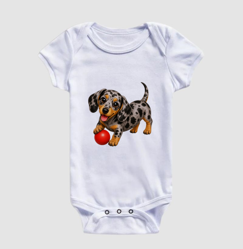 Dachshund Arlequim - Desenho Animado - Imagem 3