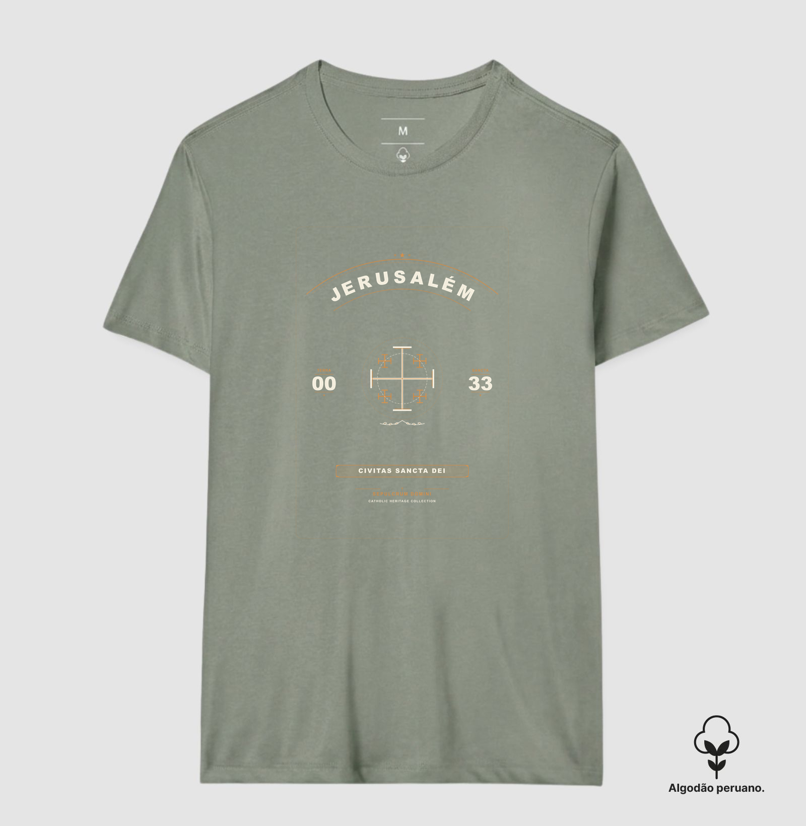 JERUSALÉM (Terra Sancta) [Algodão Peruano] - Imagem 2
