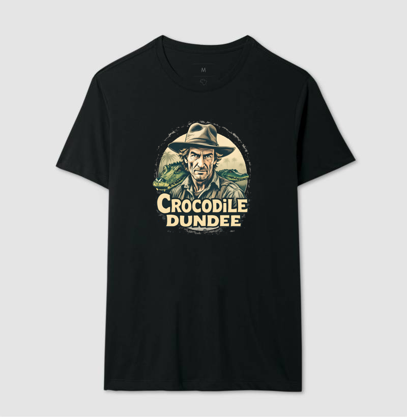 Camiseta Crocodilo Dundee Selvagem - Imagem 2