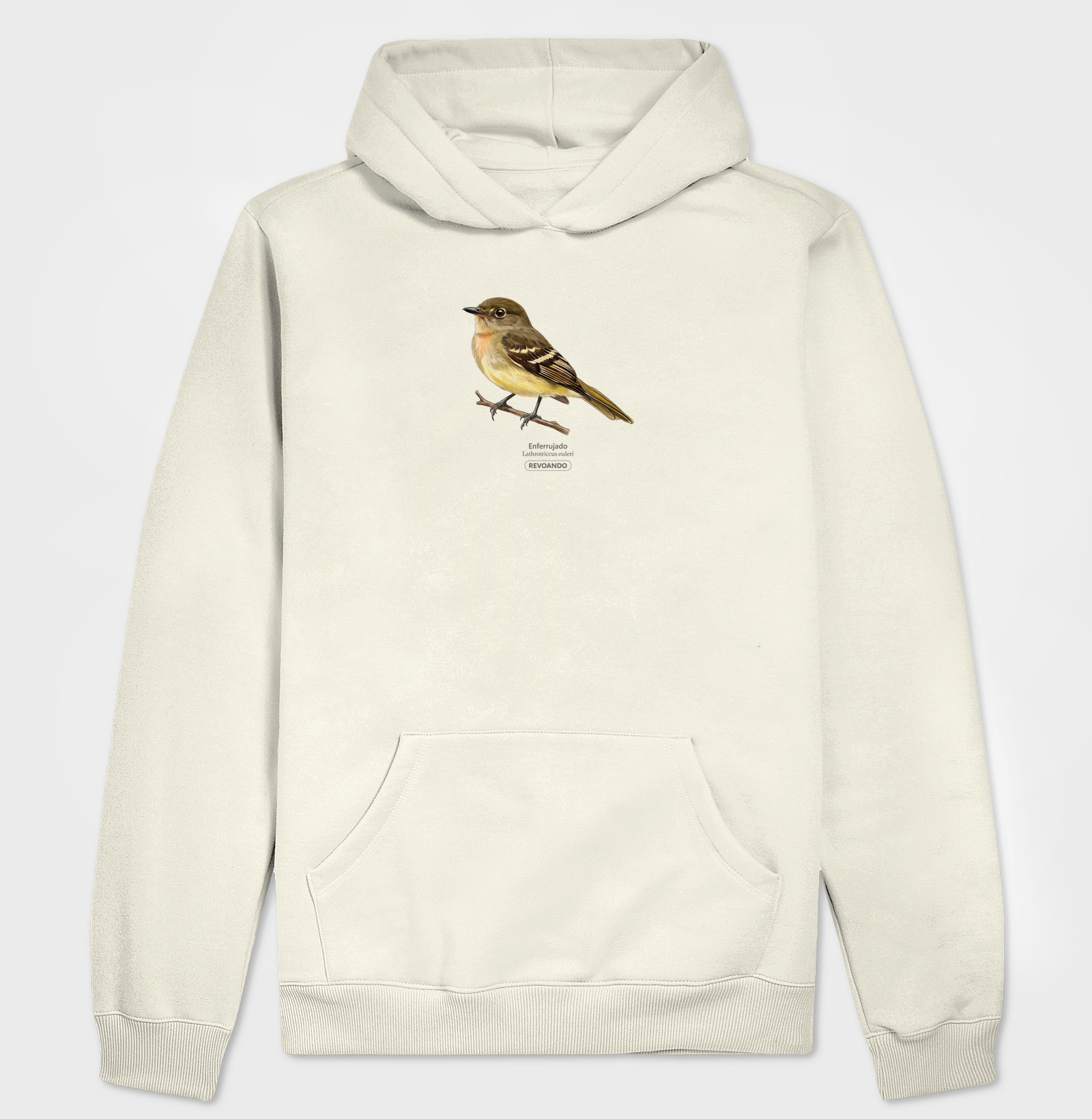 Traços Alados - Enferrujado - Moletom Hoodie - Imagem 5