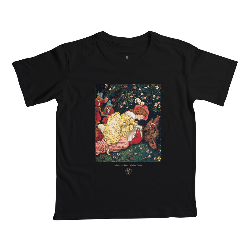 A Bela e a Fera — Walter Crane — Infantil - Imagem 3