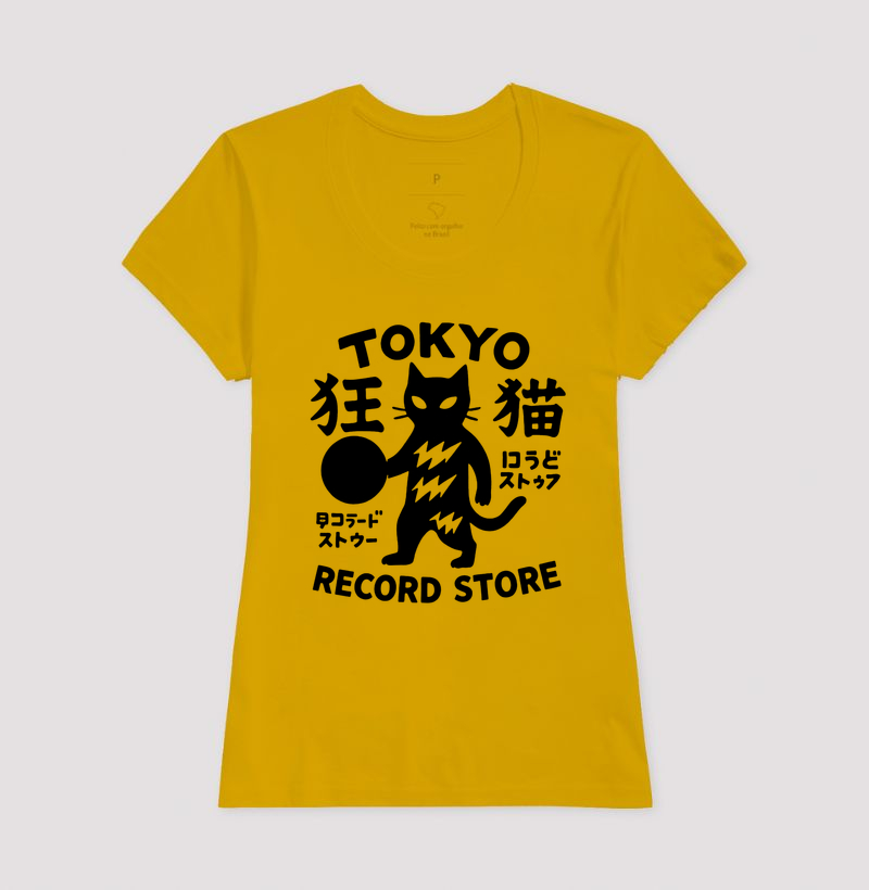 Camiseta Estampa Tokyo Record Store  - Imagem 11