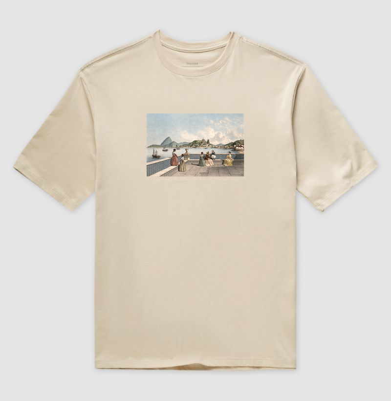 Camiseta Vistas do Rio de Janeiro — Brasil Oitocentista - Imagem 4