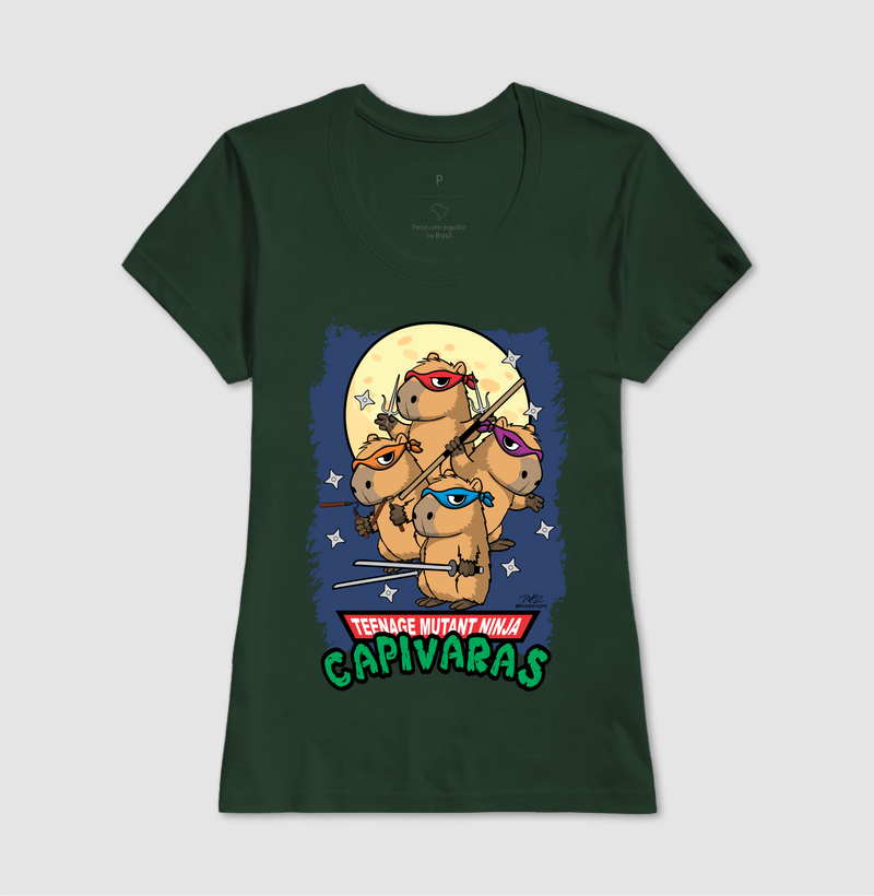 Camiseta Capivaras Ninja - Imagem 13