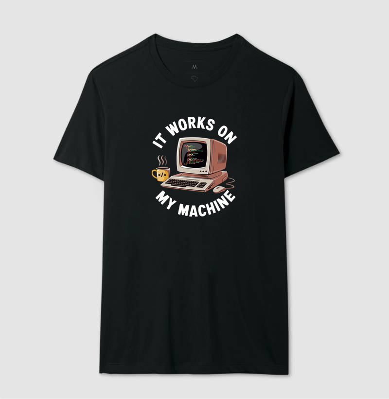 Camiseta Na Minha Máquina Funciona - Imagem 2
