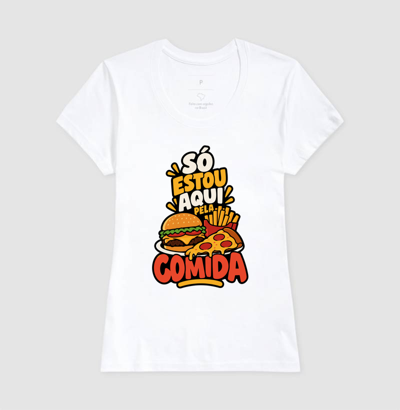 Só Estou Aqui pela Comida – Hambúrguer e Pizza - Imagem 5